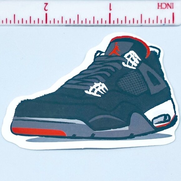 🌀10/$10🌀 Sneaker Shoes Waterproof Vinyl Sticker Decal - Picture 1 of 2